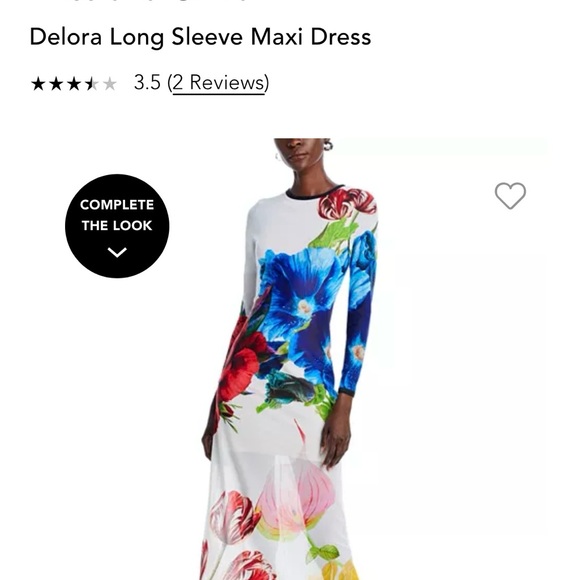 WOMEN’S Authentic ALICE AND OLIVIA DELORA LONG SLEEVE MAXI DRESS - Picture 1 of 11